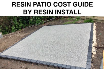 resin patio costs